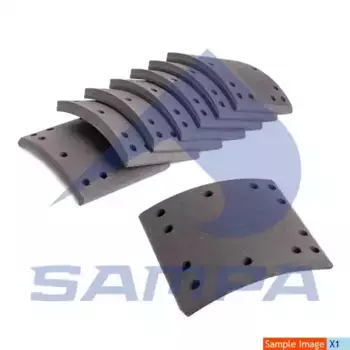 Накладки тормозные SAMPA 096.624A-01
