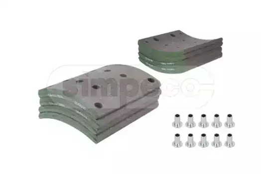 Накладки тормозные SIMPECO SP0401.0030