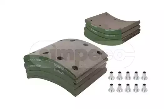 Накладки тормозные SIMPECO SP0410.0040