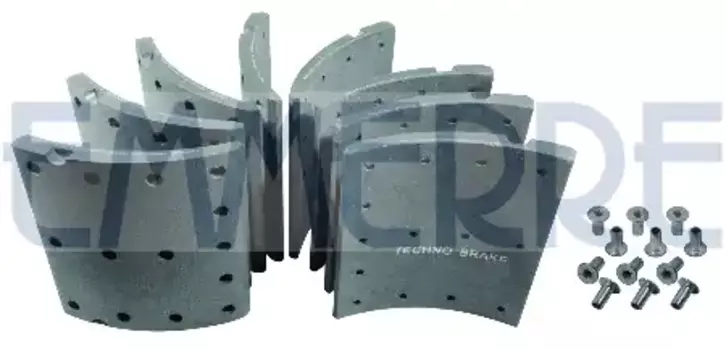 Накладки тормозные TECHNO BRAKE AC2138