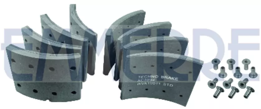 накладки тормозные STD! (420x178) (93251 8x15 64) \SAF