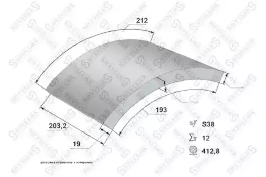 Накладки тормозные STELLOX 85-00997-SX