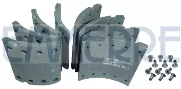 Накладки тормозные TECHNO BRAKE AS5052