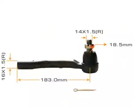 Рулевой наконечник MASUMA ME-N281L