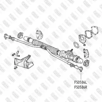 наконечник рулевой правый!\ Lada 110-112/Priora 95>