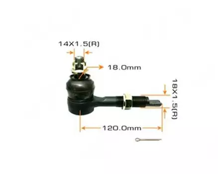 Рулевой наконечник MASUMA ME-9814R