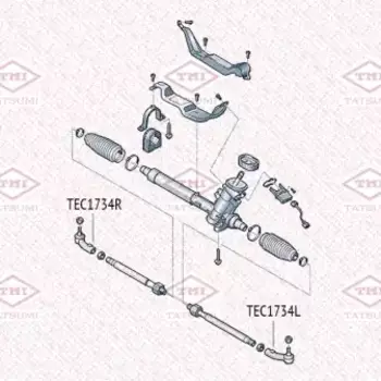 Рулевой наконечник TATSUMI TEC1734L