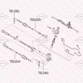 Рулевой наконечник TATSUMI TEC1001