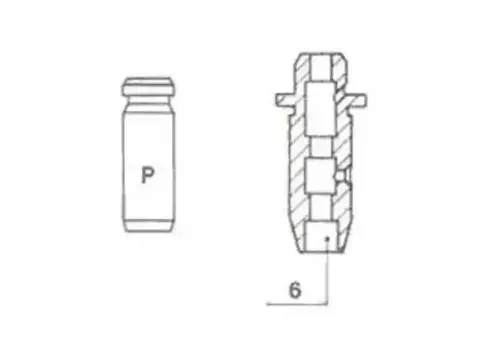 Направляющая клапана METELLI 01-2346