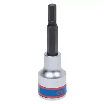 насадка (бита)! торцевая 1/2'', Hex, 6 мм, L=80 мм\ 403506 KING TONY