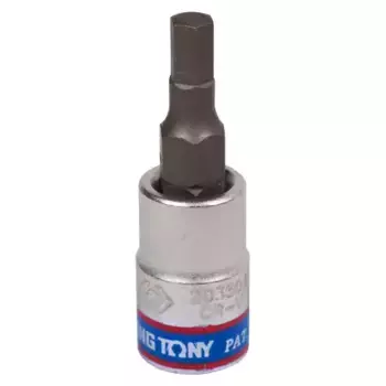 насадка (бита)! торцевая 1/4'', Hex, 4 мм, L=37 мм\ 203504 KING TONY