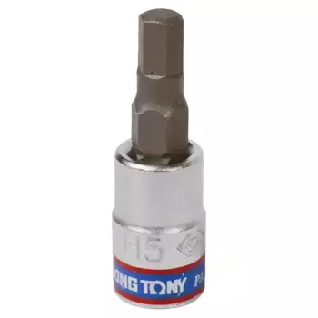 насадка (бита)! торцевая 1/4'', Hex, 5 мм, L=37 мм\ 203505 KING TONY