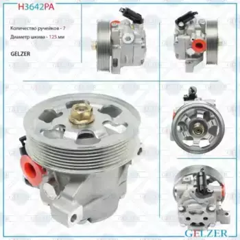 Насос гидроусилителя руля GELZER H3642PA