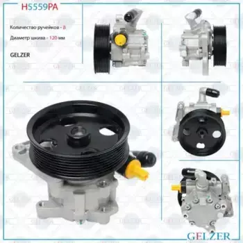 Насос гидроусилителя руля GELZER H5559PA