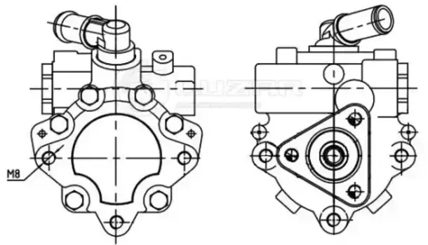 Насос гидроусилителя руля LUZAR LPS 0306