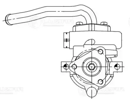 Насос гидроусилителя руля LUZAR LPS 0507
