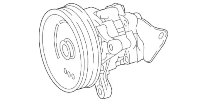 Насос гидроусилителя руля MB 007 466 07 01 80