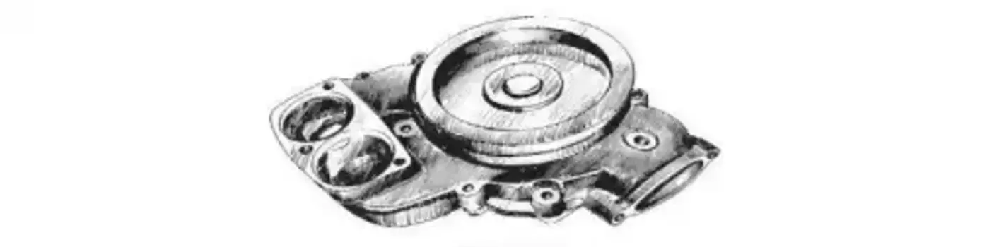 Насос системы охлаждения (помпа) ERREVI 717653