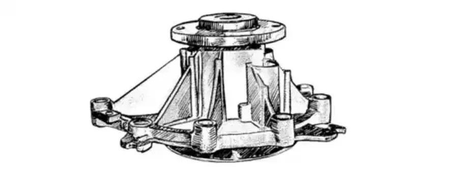 Насос системы охлаждения (помпа) ERREVI 717683