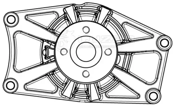 Насос системы охлаждения (помпа) LUZAR LWP 0805