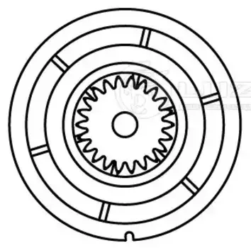 Насос системы охлаждения (помпа) LUZAR LWP 0920