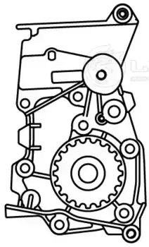 Насос системы охлаждения (помпа) LUZAR LWP 0931