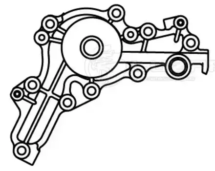Насос системы охлаждения (помпа) LUZAR LWP 1103