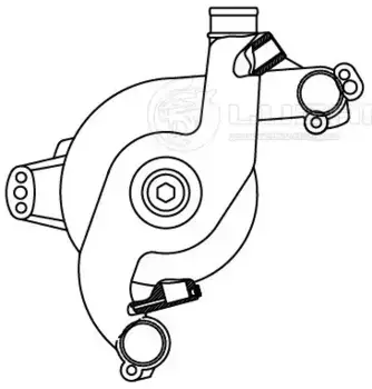 Насос системы охлаждения (помпа) LUZAR LWP 1202