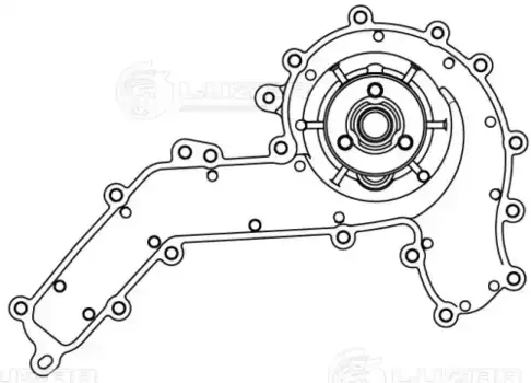 Насос системы охлаждения (помпа) LUZAR LWP 1834