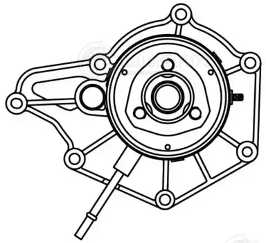 Насос системы охлаждения (помпа) LUZAR LWP 1848
