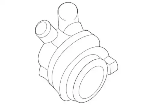 Насос системы охлаждения (помпа) MB 000 500 06 86