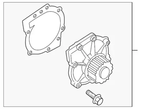 Насос системы охлаждения (помпа) VOLVO 30751700