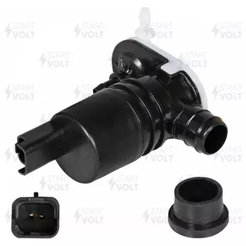 насос стеклоомывателя! с зад. омыв.\ Lada X-Ray, Renault Kaptur 16> SWP 0181 СТАРТВОЛЬТ