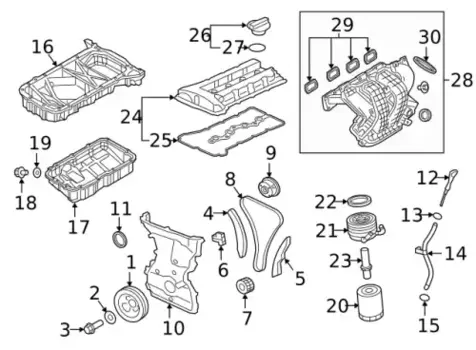 натяжитель цепи ГРМ!\ Mitsubishi Eclipse 1141A085