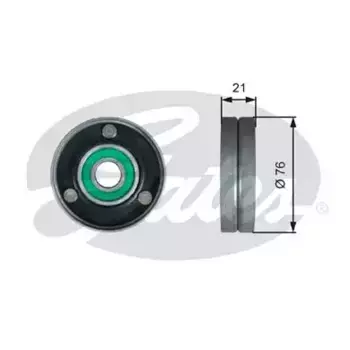 натяжитель ремня!\ Audi A6/A8/Q7, VW Touareg 4.2-5.2FSI 06-12 T36730 GATES