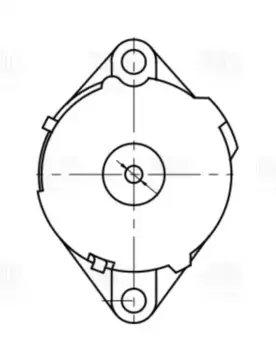 Натяжитель ремня (без ролика) для а/м VW Golf III (91-) 1.6i/1.8i/2.0i (CM 5490) TRIALLI