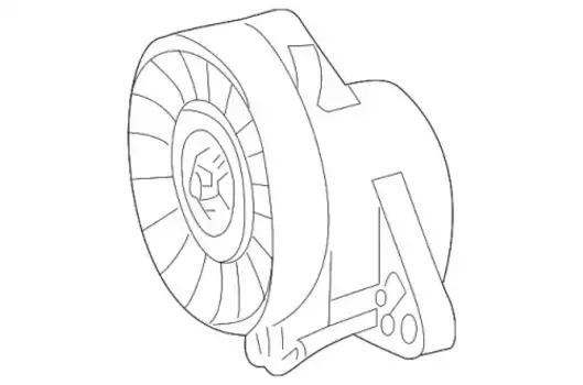 натяжитель ремня в сборе!\ MB W204/W203/W164 M272 05> 272 200 02 70