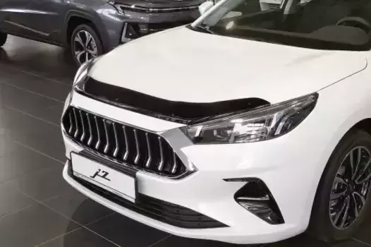 NLD.SJACJ72012 Дефлектор капота JAC J7, 2020-, темный / Джак / Джак Джей 7 SIM