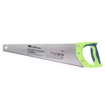 НОЖОВКА ПО ДЕРЕВУ 400ММ КАЛЕНЫЙ ЗУБ ЗУБЕЦ СИБРТЕХ 23802