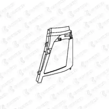 облицовка фары! левая\ VOLVO FH EURO6 4FH/135 COVIND