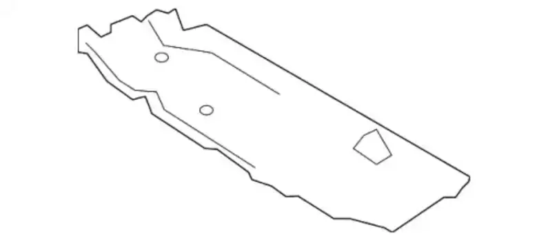 обшивка днища!\VW/Audi 4M0825206J VAG