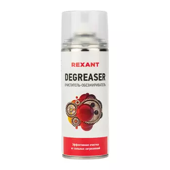 очиститель обезжириватель! DEGREASER, 400мл, аэрозоль\ 85-0006 REXANT