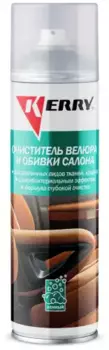 очиститель велюра и обивки салона! (пенный) аэрозоль 335 мл\ KR-975 KERRY