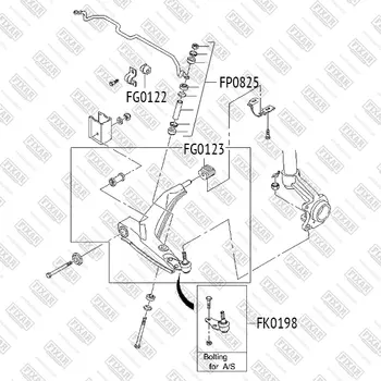 Шаровая опора FIXAR FK0198