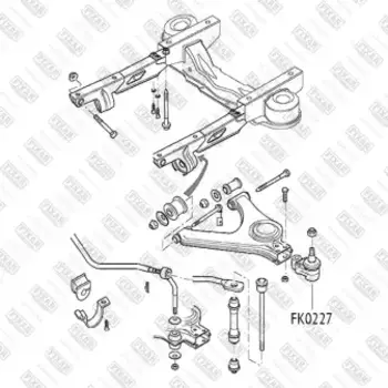 опора шаровая!\ Ford Transit 91>
