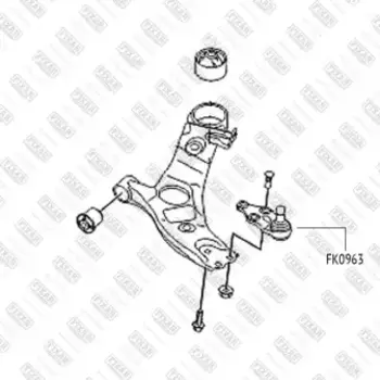 Шаровая опора FIXAR FK0963