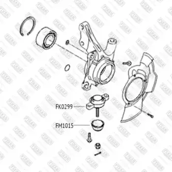Шаровая опора FIXAR FK0299