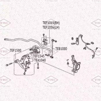Шаровая опора TATSUMI TEA1048