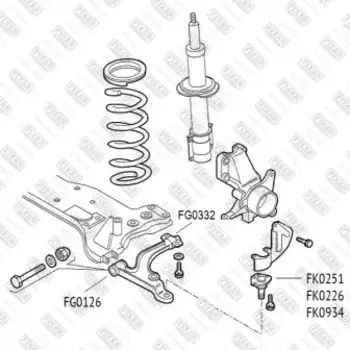 опора шаровая!\ PSA Jumper 94>