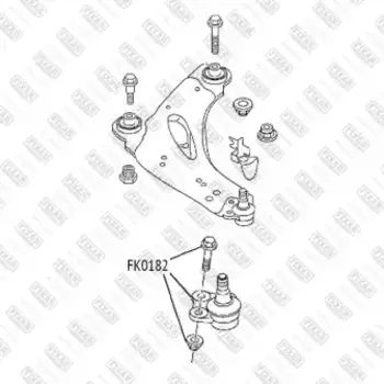 опора шаровая!\ Renault Laguna/Trafic/Espace 01>